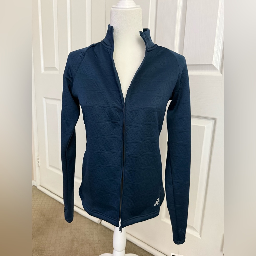 Adidas  Women's Ultimate365 Textured Full-Zip Jacket